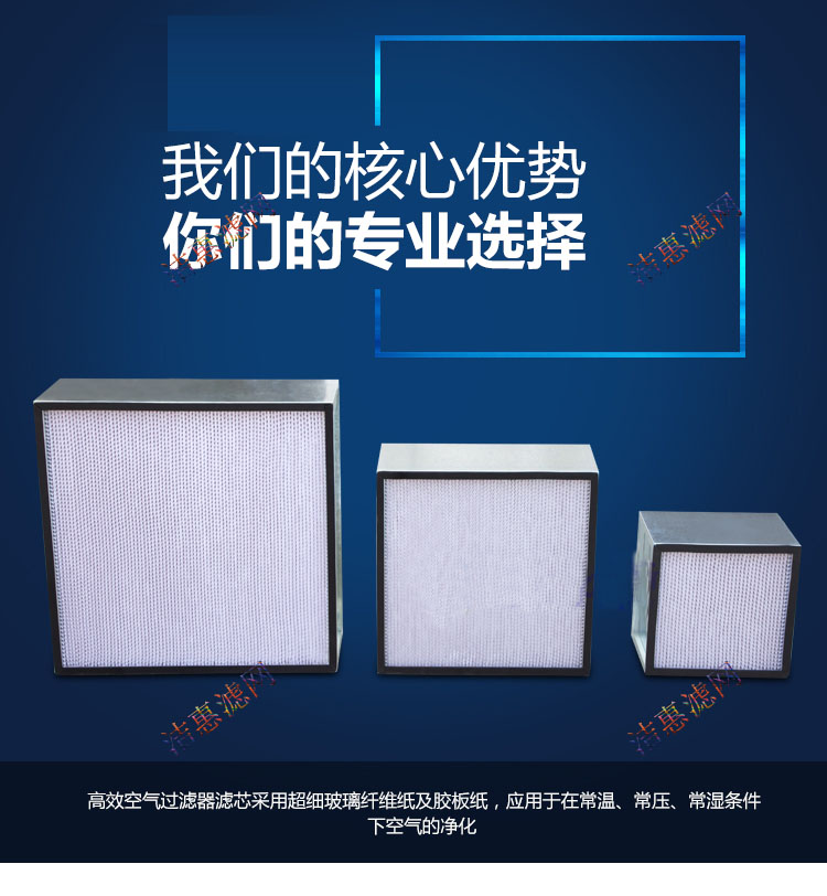 有隔板高效過(guò)濾器 有隔板高效過(guò)濾器