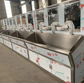 實驗室三人洗手池