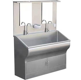 不銹鋼雙人洗手池