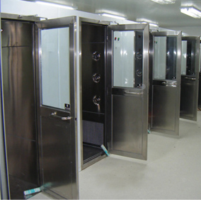 單人單吹不銹鋼風(fēng)淋室