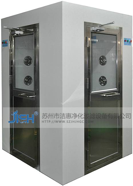 不銹鋼轉角型風淋室 不銹鋼轉角型風淋室
