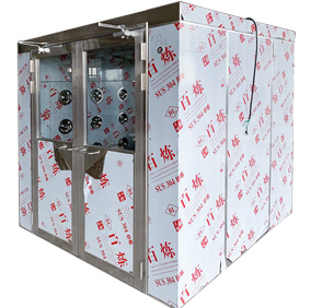 雙開(kāi)門(mén)不銹鋼風(fēng)淋室